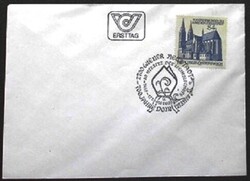 Af1605 / Ausztria 1979 Wiener Neustadt 750 éves bélyeg FDC-n