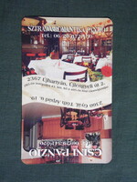 Kártyanaptár,Csini panzió,Gyál,Sztráda romantika panzió,Újhartyán, 2008   (8)