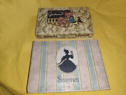 Retro Szerencsi édességes dobozok