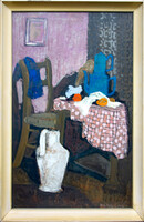 Markos Vera: Csendélet, olaj, 80X50 cm