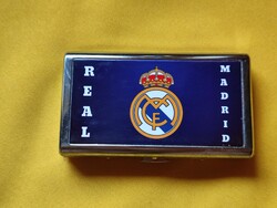 REAL MADRID FÉM CIGARETTATARTÓ