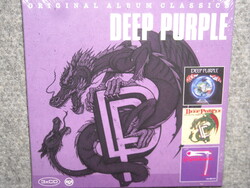 DEEP PURPLE ORIGINAL ALBUM CLASSICS 3cd CD ÚJ gyári bontatlan