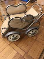 Vintage ritkaság !!!Játék  babakocsi az 1950-es évekből