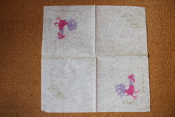Old Single-Layer Napkin 28 x 28 cm