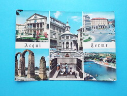 Képeslap (61) - Olaszország - Acqui Terme mozaik 1960-as évek
