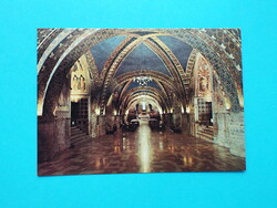 Képeslap (70) - Olaszország - Assisi - Szent Ferenc-bazilika 1970-es évek