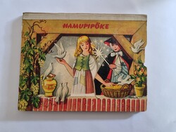 V. KUBASTA: HAMUPIPŐKE térbeli mesekönyv  1961. évi kiadás - retro