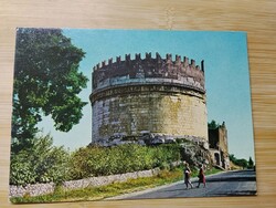 Olaszország, Róma, Tomba di Cecilia Metella a Via Appia Antica mentén,  síremlék