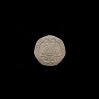 Nagy-Britannia – 20 Pence  II. Erzsébet királynő képével
