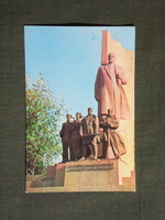 Kártyanaptár,Ukrajna,Kijev,Októberi forradalom Lenin emlékmű, 1979   (8)