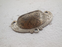 Antik bútorvasalat  , míves fiókhozhúzó   cm , 8 x 4 cm