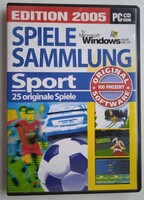 Sportjáték-gyűjtemény. CD-ROM Windows 95/98/ME/XP rendszerekhez. 25 eredeti játék.