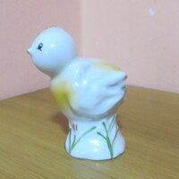 Régi retró Aquincum porcelán csibe figura 8,5 cm 1960 - 70-es évekből