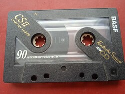 BASF Chrome Super CS II ,retro audio kazetta , Fantastic Sound for CD , borító nélkül