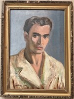 Szignózott (Gábor Jenő) önarckép