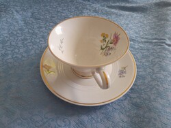 Német LICHTE VEB porcelán csésze aljjal