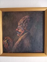 Szabó László (1972-) Pipázó.