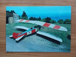 KÖZLEKEDÉSI MÚZEUM színes jármű-sorozata 17. Magyar Lloyd repülőgép 1914-től, postatiszta képeslap