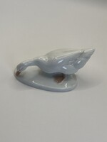 Rosenthal porcelán liba figura – Karl Himmelstoss – jelzett art deco kori német porcelán