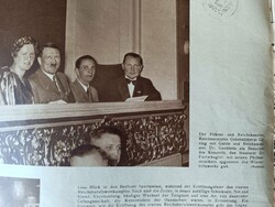 Retró Beyers für Alle magazin 1936-37 Hitler, Goebbels, Göring fotóval Ritkaság NSDAP