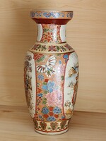 Japán váza geisha-jelenettel