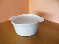 Nagyméretű, fehér porcelán sütőtál tálalóedény 28 cm