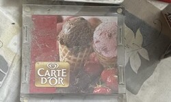 Eredeti Carte d’Or asztali plexi reklámkellék