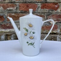 Alföldi margarétás porcelán kávéskanna - kávékiöntő - kiöntő