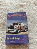 Kamionok - Játékkártya No.32- DA-VI
