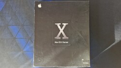 Ritka Retro Apple Mac OS X Server v10.3 (Panther) Big Box – Komplett, Licenccel!