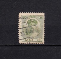 1921 Luxemburg 10c Pecsételt Bélyeg