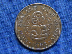 Új-Zéland Half Penny 1962