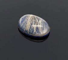 • Mesés aranyrutil kvarc /  lapis lazulit dublett drágakő 5.30 ct  kézműves ékszerek