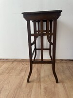 Jugendstil Szervízasztal szett zsúrasztal egymásba csúsztatható