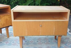 Retró designe "Ági" éjjeli szekrények rádió-magnószekrények