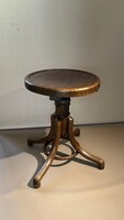 Eredeti jelzett Thonet zongoraszék