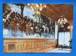BUDAPEST - ORSZÁGHÁZ, Munkácsy terem, Parlament, postatiszta képeslap,1972.,belső fotó