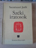 Szentuimrei Judit: Széki iratosok