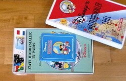 Disney’s Weltenbummler Spiel (Disney Világjáró társasjáték) Német nyelvű ismeretterjesztő könyvekkel
