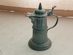 Fedeles ón csőrős korsó kupa Ø9x16cm retro kizárólag dísztárgyként használható