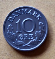 Dánia 10 öre 1966 (E72)