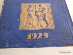 KÖNYV - 1929 év - A MAGYAR IPAR ALMANACHJA - 530 OLDAL - 24 x 16 cm