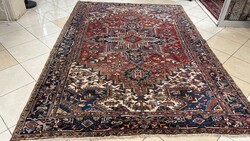 4548 KIHAGYHATATLAN Iráni Heríz kézi gyapjú perzsa Szőnyeg 200X300CM