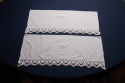 2db CSIPKE,TERÍTŐ ,CSIPKETERÍTŐ,POLCCSÍK,vagy vitrázs FÜGGÖNY (tetszés szerint) 74x31 cm/db cm