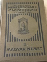 Kelemen Béla Magyar és német zsebszótár II.