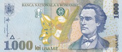1.000   Lei  1998   Románia A képen látható Szép Állapotban