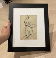 Gráber Margit (1895-1993) Akt hátulról