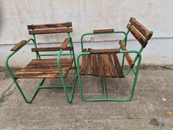 Antik kerti székek régi kerti székek antik bauhaus csővázas pihenő szém