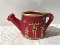 KASPÓ - 15 x 8 x 7 cm - KERÁMIA - OSZTRÁK - HIBÁTLAN