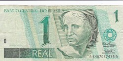 1    Reál      Brazília   A képen látható állapotban